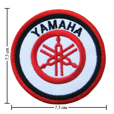 งานปักอาร์ YAMAHA ปักอาร์ม ปักแพท ปักอาร์มรีดกาว