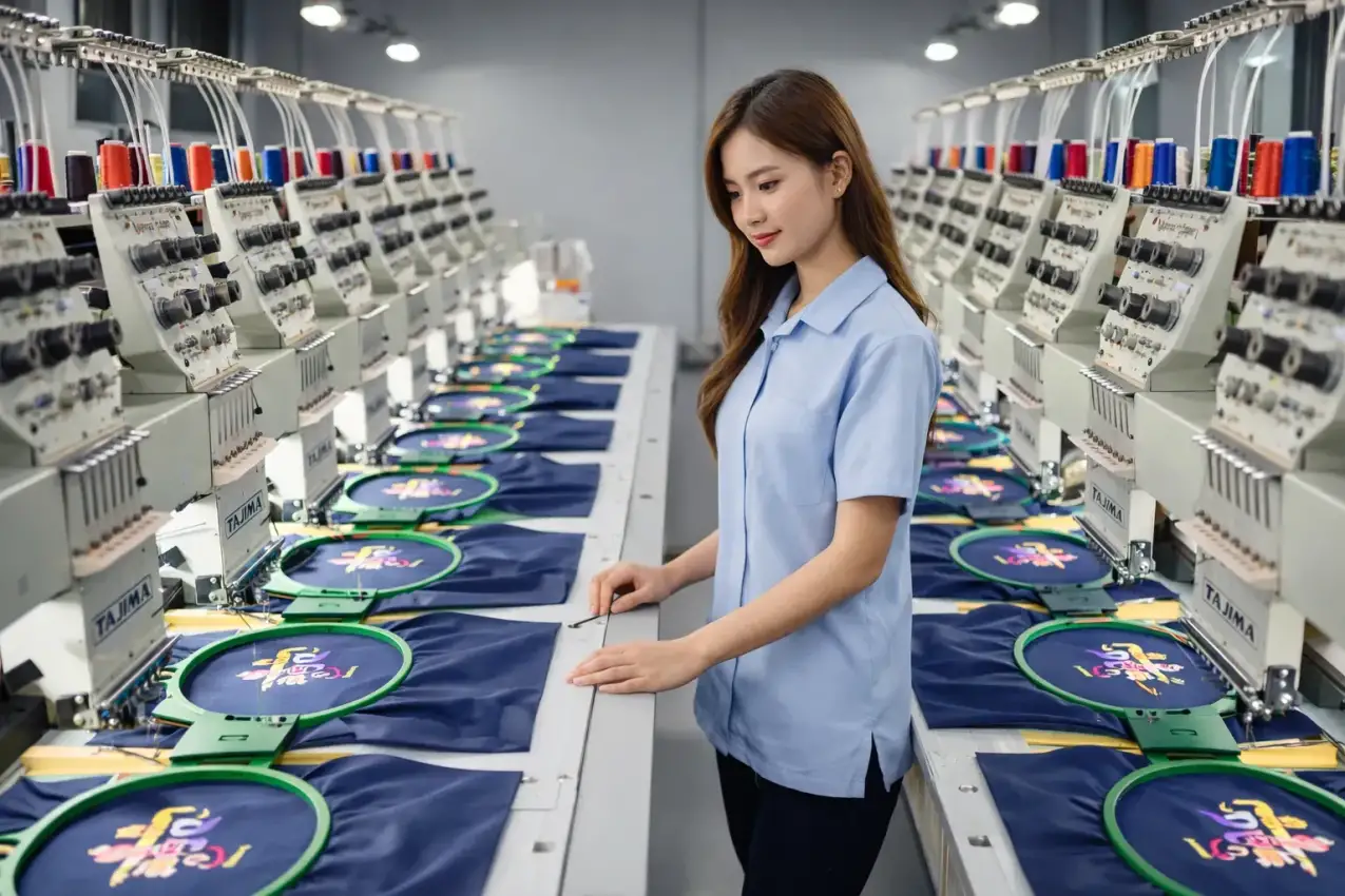 บริการรับปักผ้าทุกชนิด ปักผ้าด้วยคอมพิวเตอร์  โรงปักเอสพีพั้น การปัก ปักด่วน