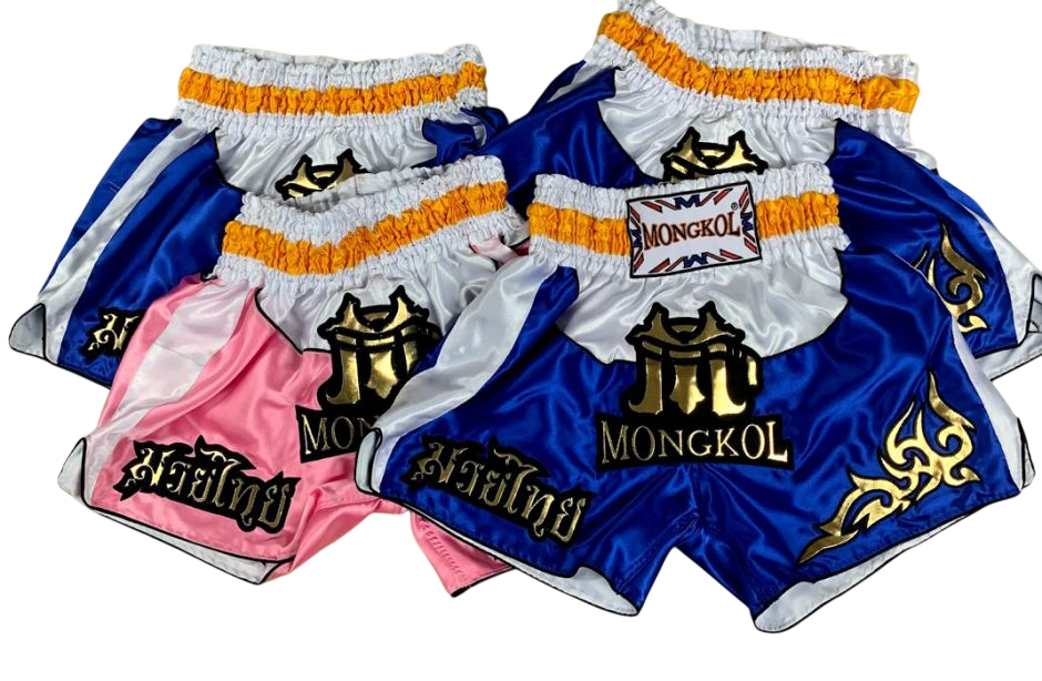 รับปักกางเกงนักมวย ปักนวมมวย รับปักผ้าคลุมนักมวย