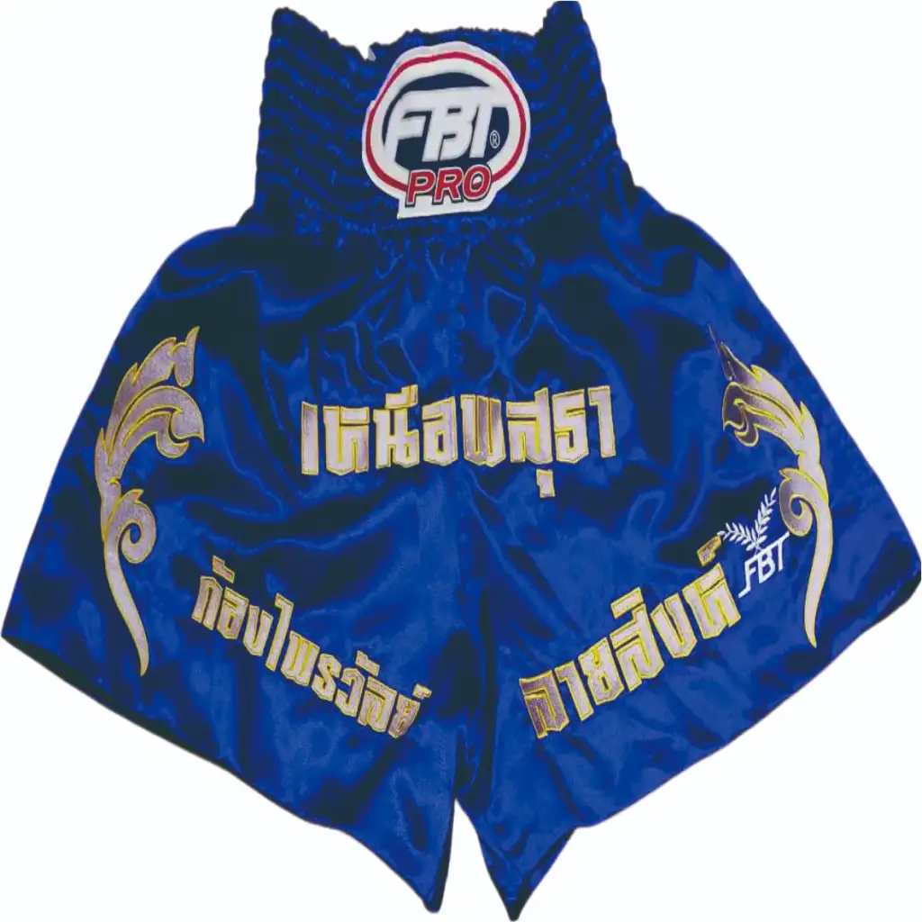 งานปักกางเกงมวย รับปักกางเกงมวย รับปักแพทมวย