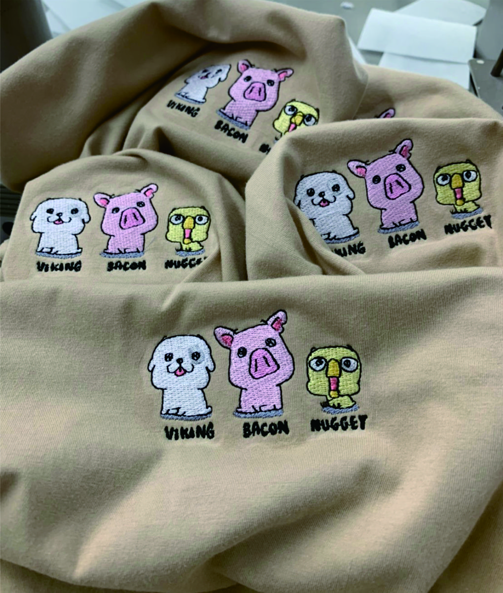 รับปักเสื้อเด็ก บริการปักเสื้อผ้า รับปักเสื้อเด็ก ปักเสื้อโปโล ปักเสือยึด 