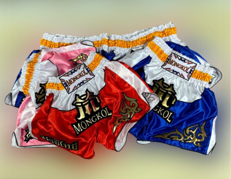 งานปักกางเกงมวย รับปักกางเกงมวย รับปักแพทมวย รับปักกางเกงนักมวย