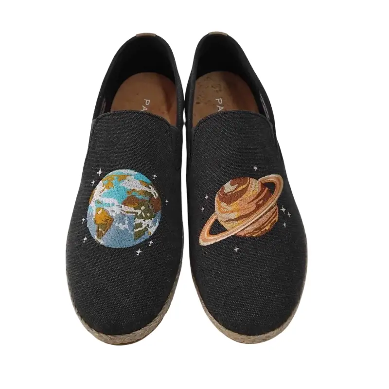 รับปักหนัง ปักหนังรองเท้า ปักรองเท้าหนัง ปักเสื้อหนัง