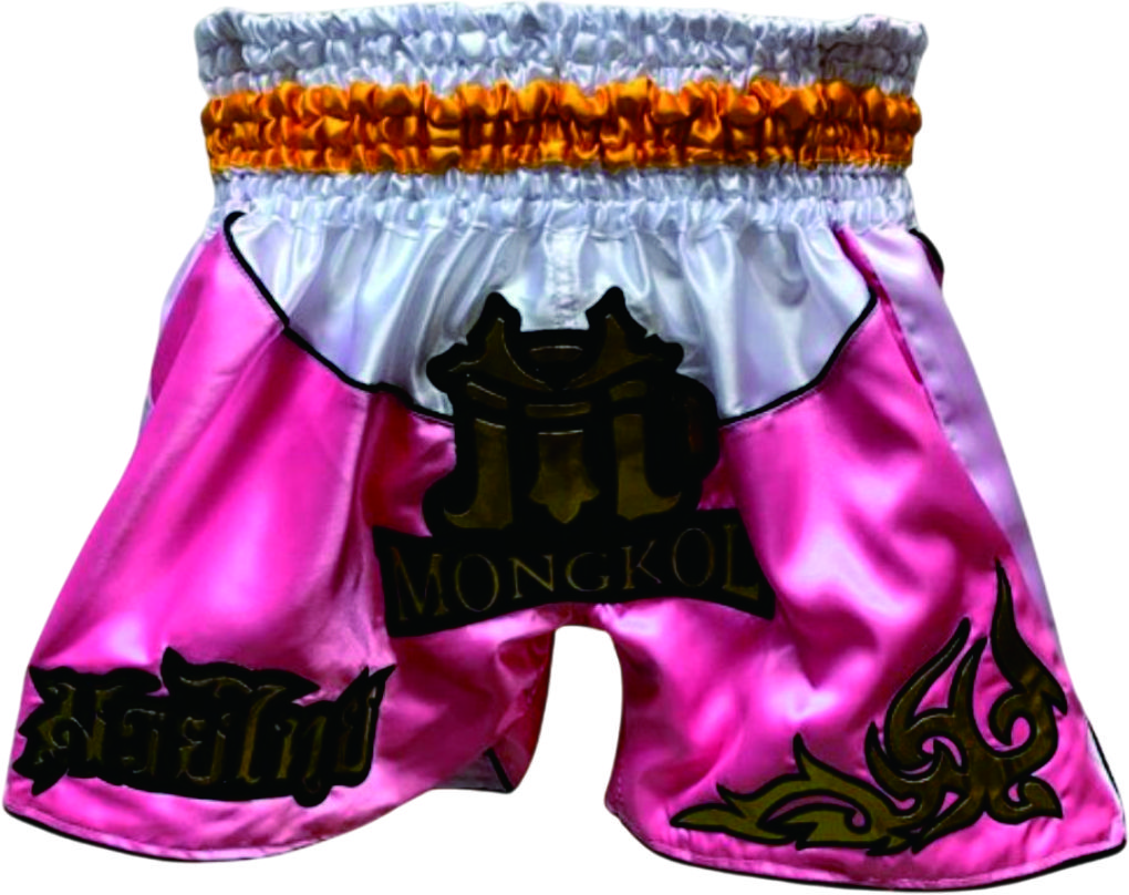 ปักเกงเกงมวย ปักเสื้อผ้านักมวย ปักผ้าคลุมนักมวย รับปักผ้า