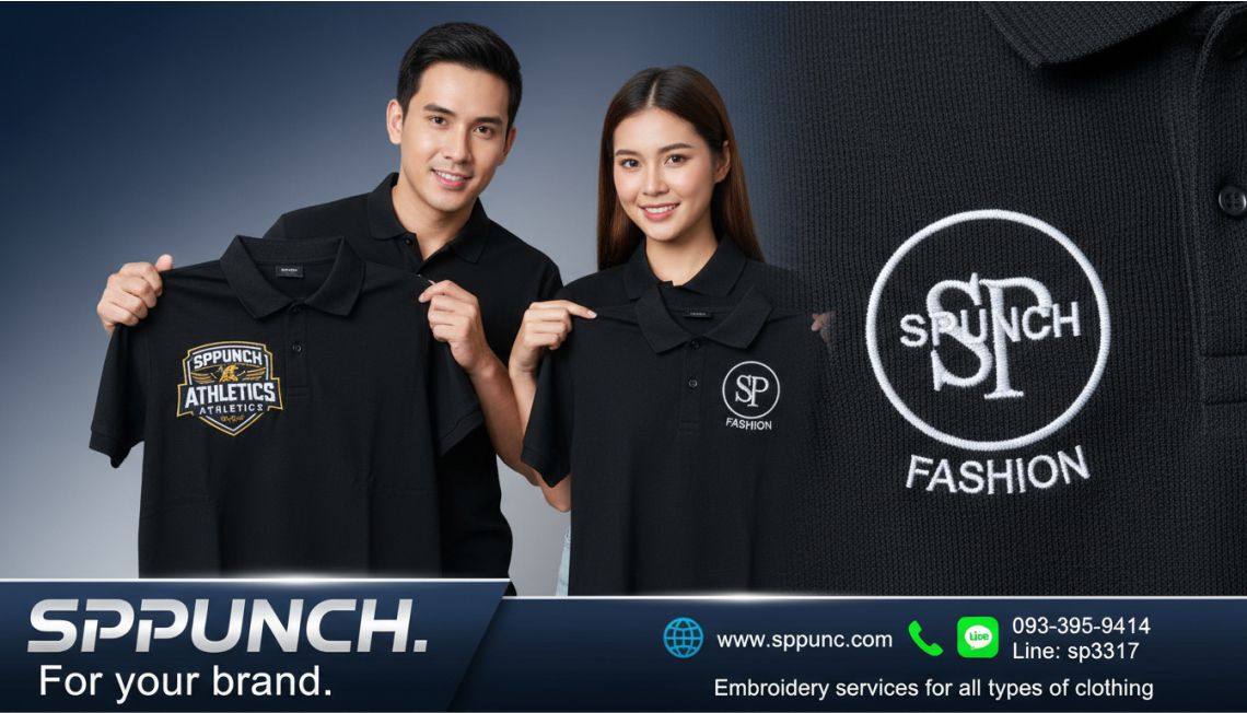 โรงปักเอสพีพั้น ร้านเอสพีพั้น โรงปักย่านศรีนครินทร์