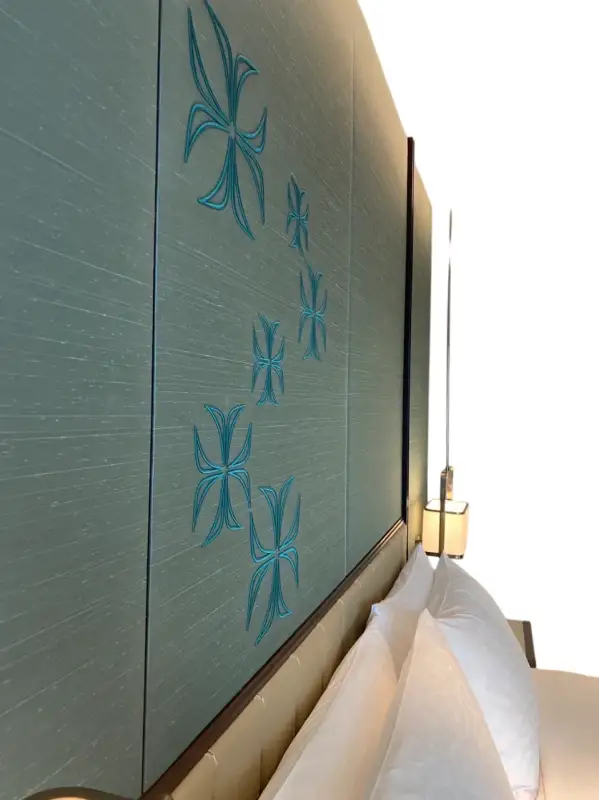 งานปักผ้าบุผหนัง งานปักผ้าหุ้มผหนัง งานปักผ้าหุ้มเฟอร์นิเจอร์