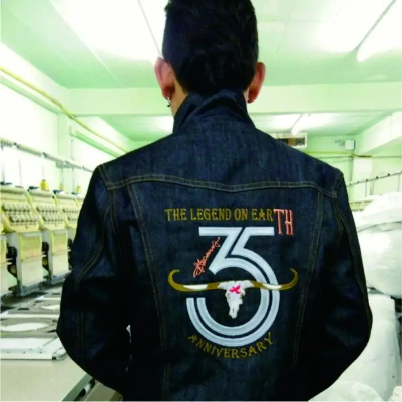 งานปักเสื้อยีนส์ รับปักเสื้อยีนส์ รับปักผ้ายีนส์