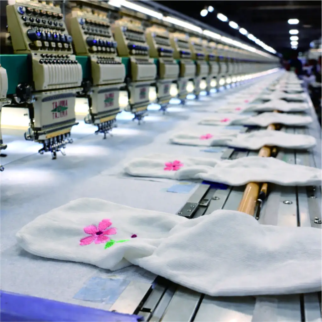 งานปักถุงเท้า รับปักถุงเท้า ปักถุงเท้า ปักลายบนถุงเท้า ปักโลโก้บนถุงเท้า รับปักผ้า ทุกชนิด