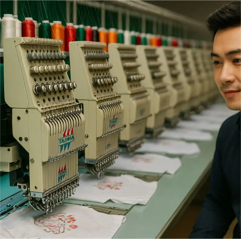 รับปักเสื้อ รับปักเสื้อเด็ก ปักแบบปะผ้า