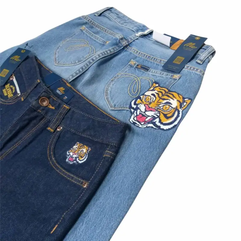 งานปักกางเกงยีนส์ รับปักกางเกงยีนส์ รับปักยีนส์ รับปักเสื้อผ้าทุกชนิด