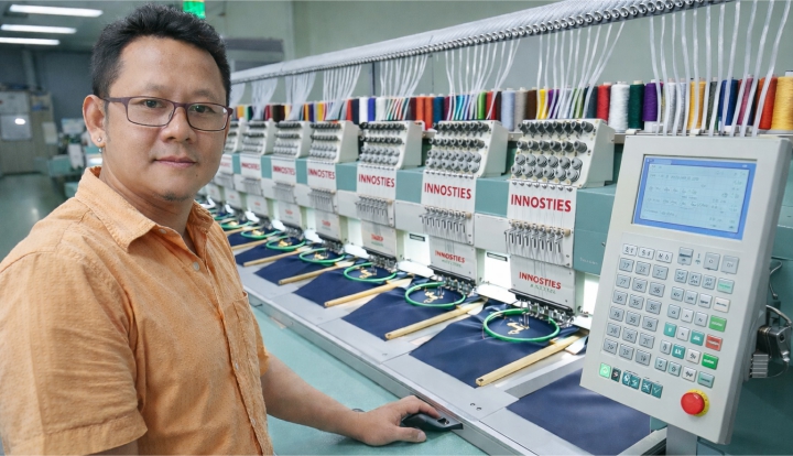 โรงปักเอสพีพั้น ร้านเอสพีพั้น โรงปักย่านศรีนครินทร์ รับปักย่านเทพารักษ์