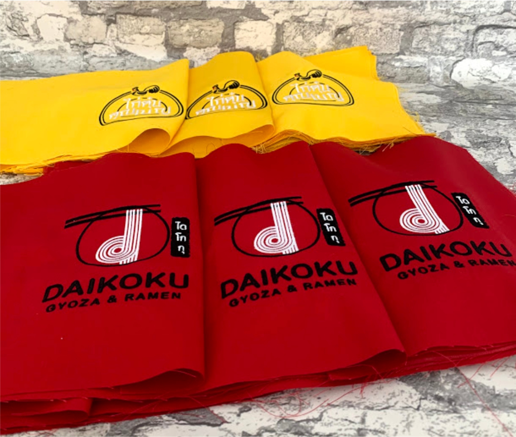 งานปักเสื้อผ้า ตามออร์เดอร์ ปักออร์เยอะ งานปักเสื้อยืด งานปักเสื้อโปโล