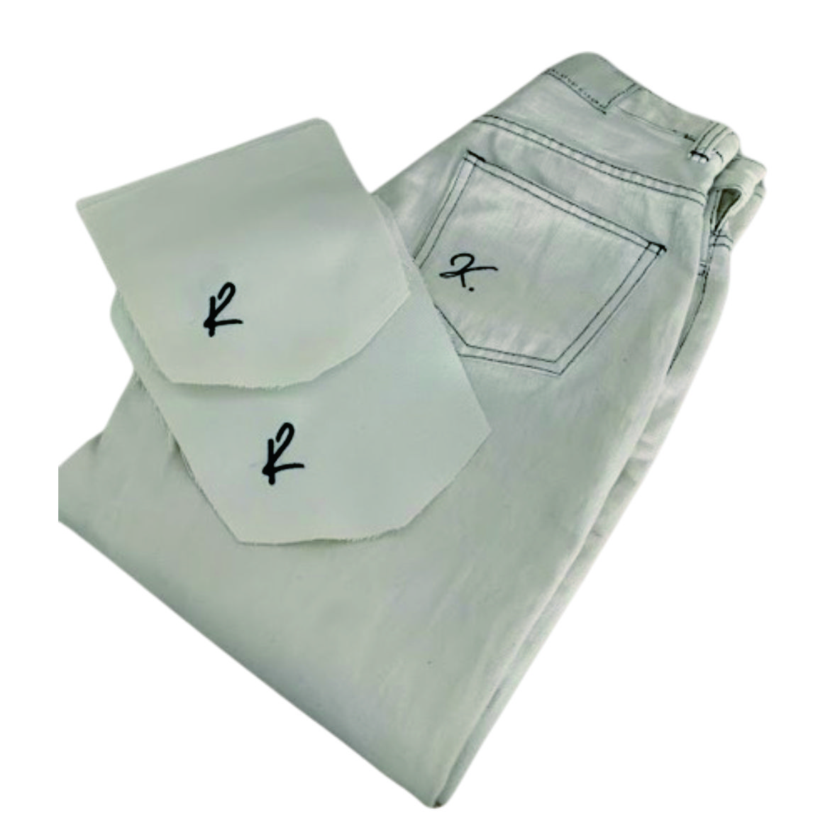 ปักผ้ายีนส์ งานปักกางเกงยีนส์ ปักยีนส์ ปักกระเป๋ายีนส์ 