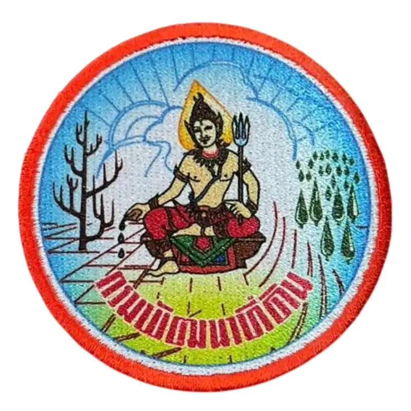 งานพิมพ์ซัพริเมชั่นบนผ้าปัก งานปักพิมพ์ซัพลิเมชั่น