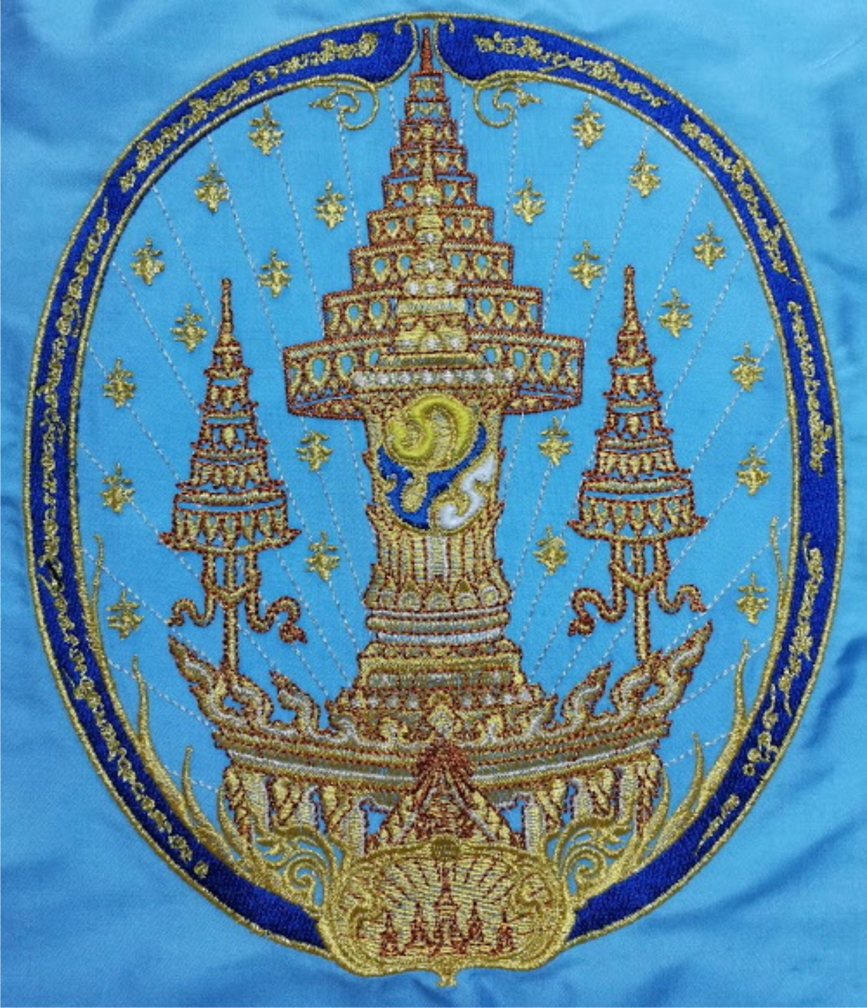 งานปักตาลปัตร รับปักตาลปัตร รับปักย่ามพระ รับปักป้ายชื่อ