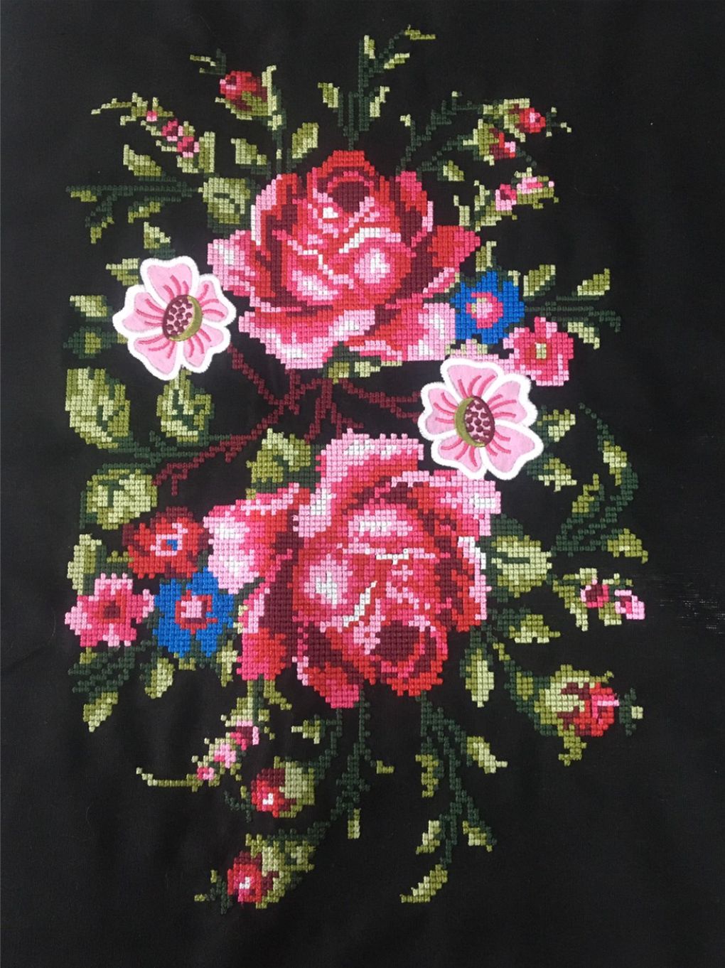 รับปักลายครอสติส รับทำบล็อกปักครอสติช wilcom cross stitch