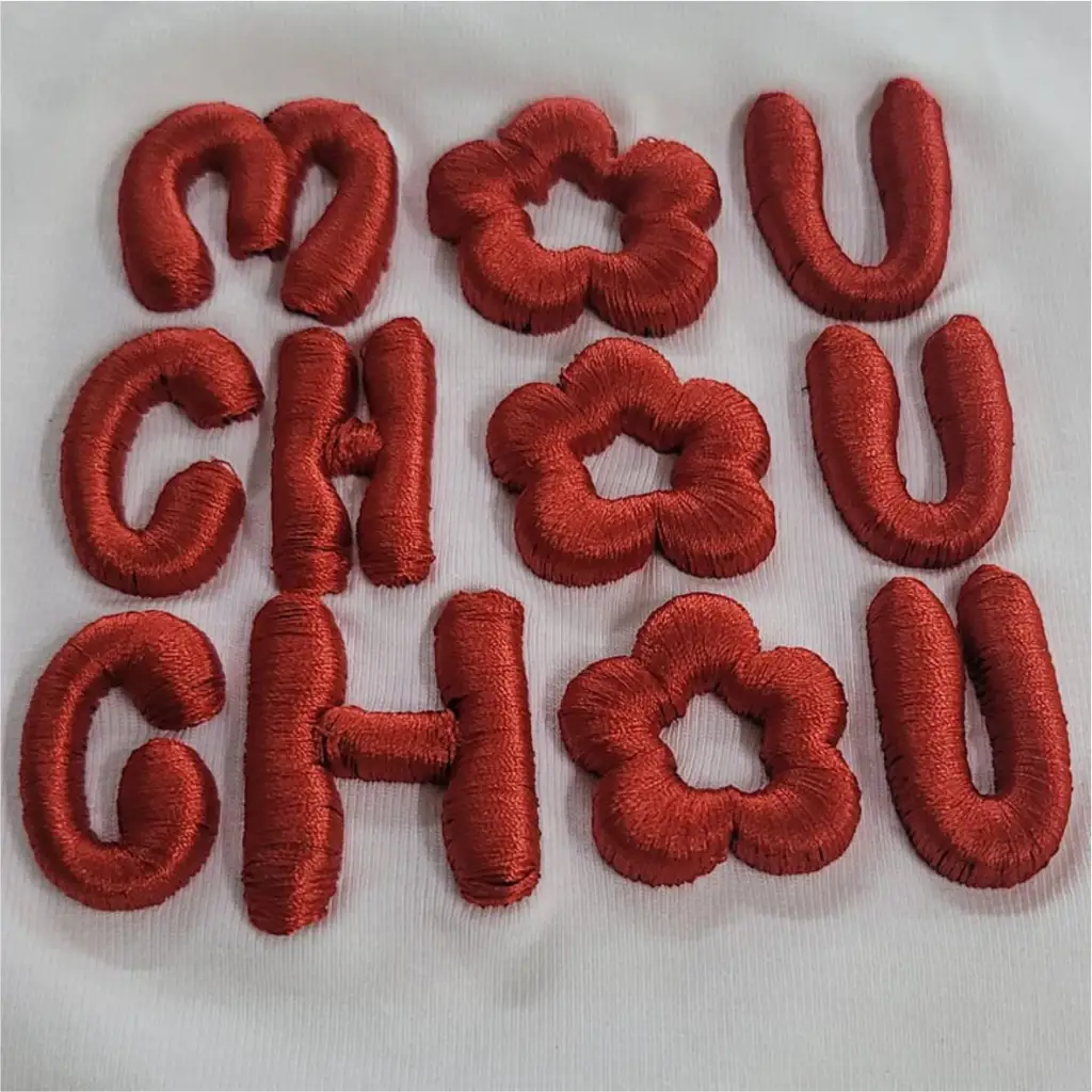 งานปักนูน ปักนูน ปักรองโฟ รับปักนูน รับปักรองโฟม