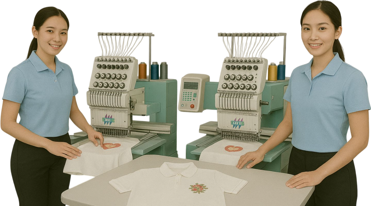 รับปัก โรงปักเอสพีพั้น รับปักเสื้อผ้า รับปักผ้า รับเสืื้อ