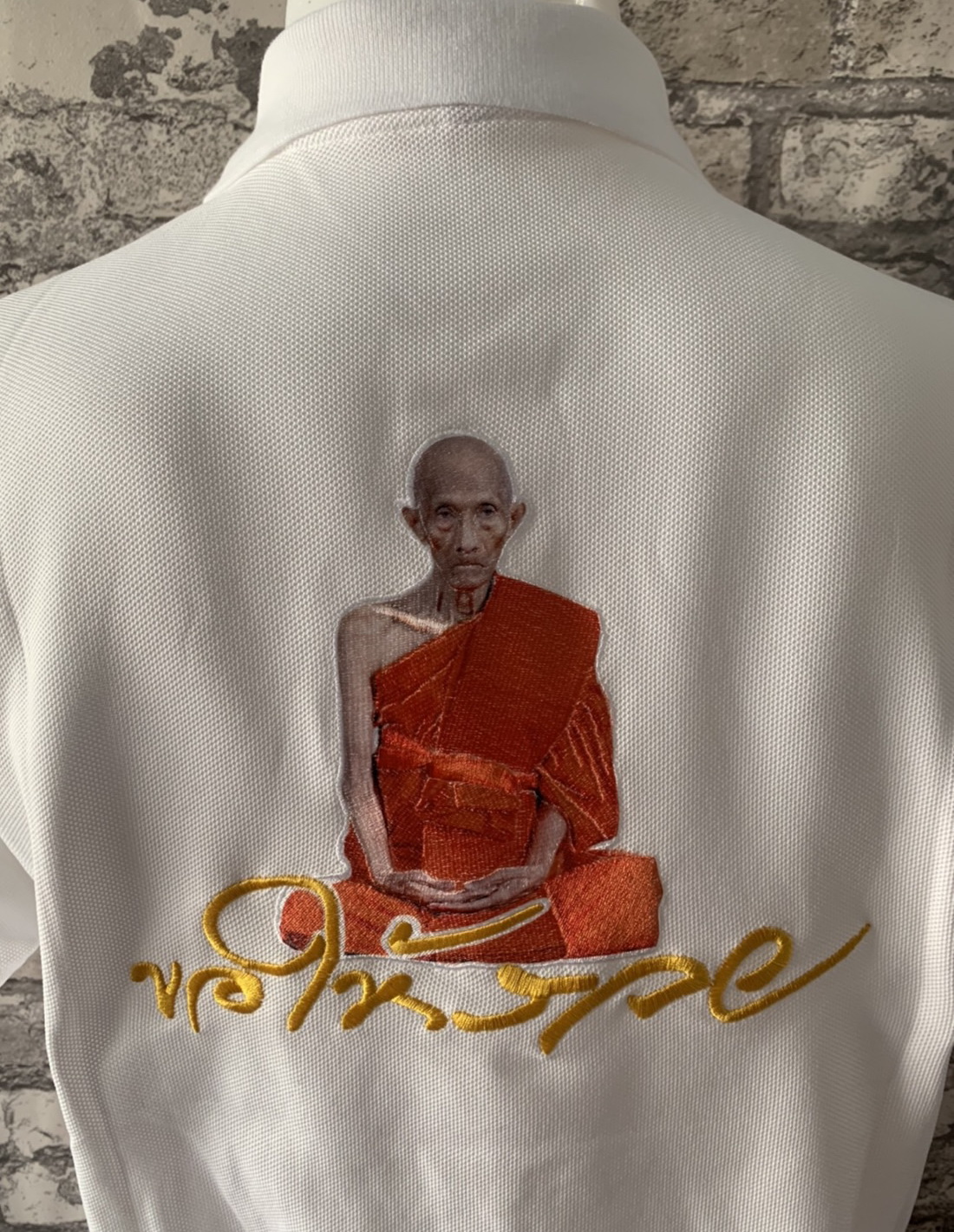 งานพิมพ์ซับลิเมชั่นบนผ้าปัก รับปักเสื้อ Sublimationลงานปัก