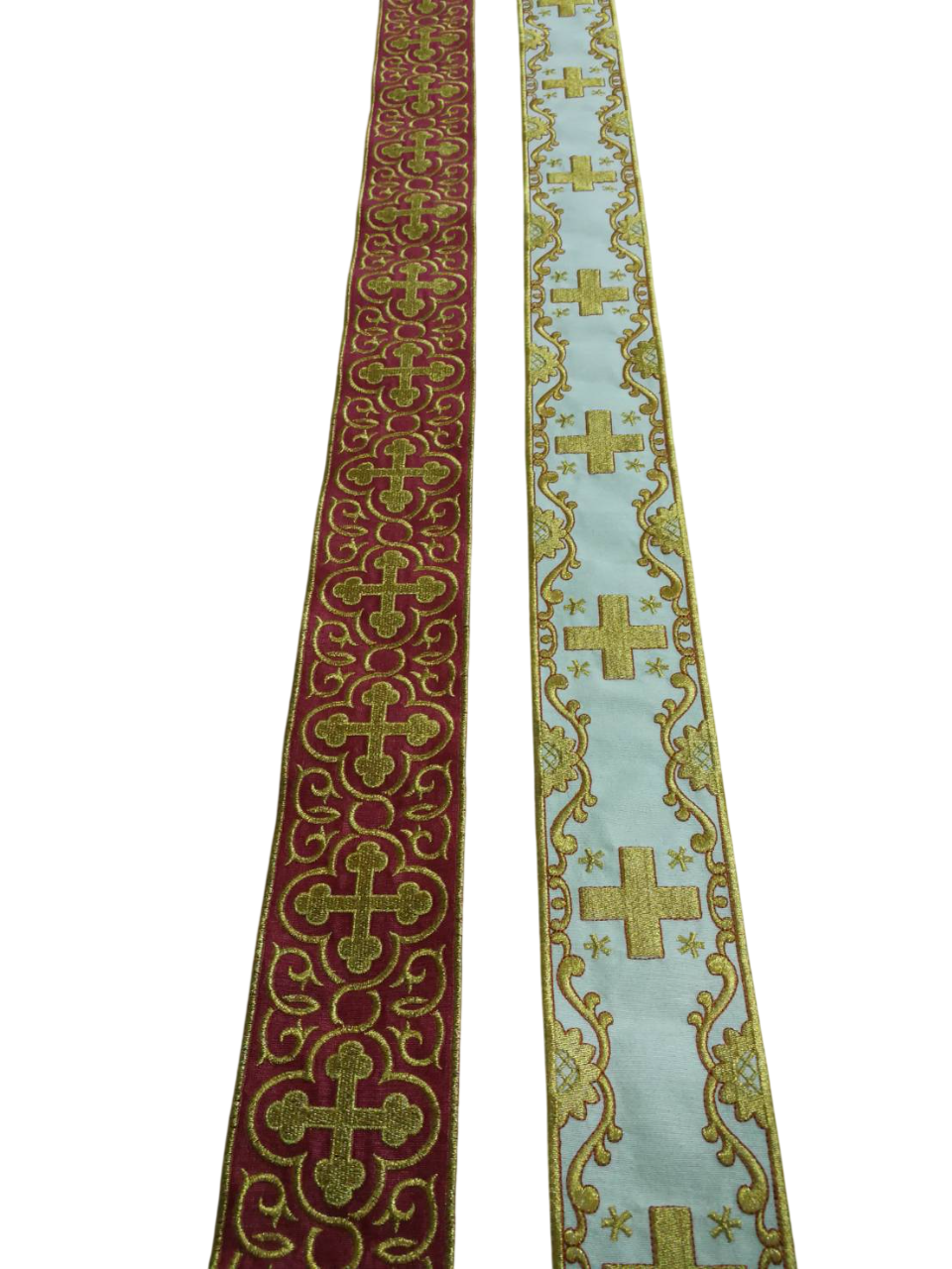 งานปักผ้าลายดอกไม้ ปักผ้าหลารับ งานปักผ้าลายต่อเนื้อง งานปักผ้าทั้งหม้วน