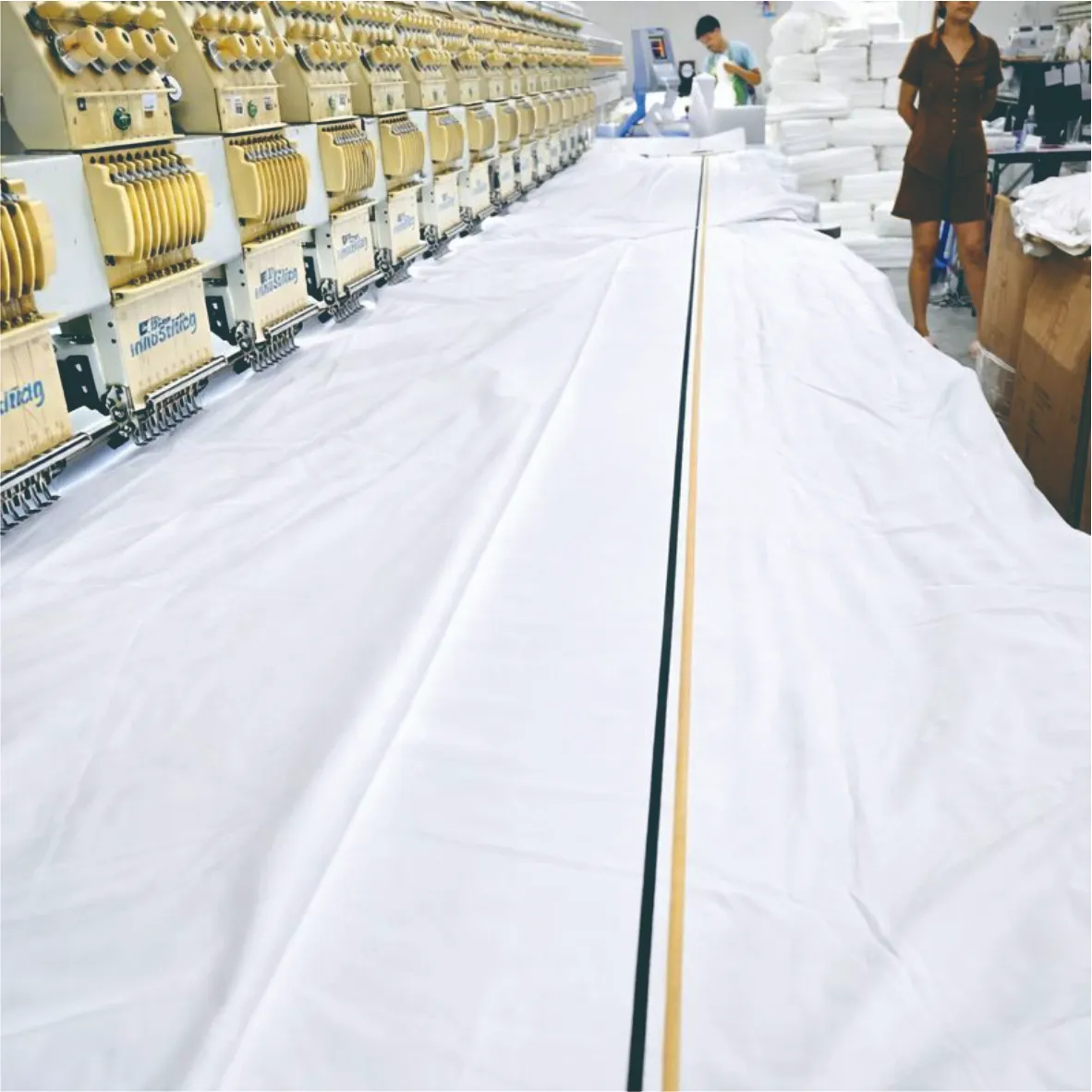 งานปักผ้าปูที่นอน ปัผ้าคาดเตียง ปักปลอกหมอน ปักผ้าห่ม ปักผ้าปูที่นอน ปักด่วน