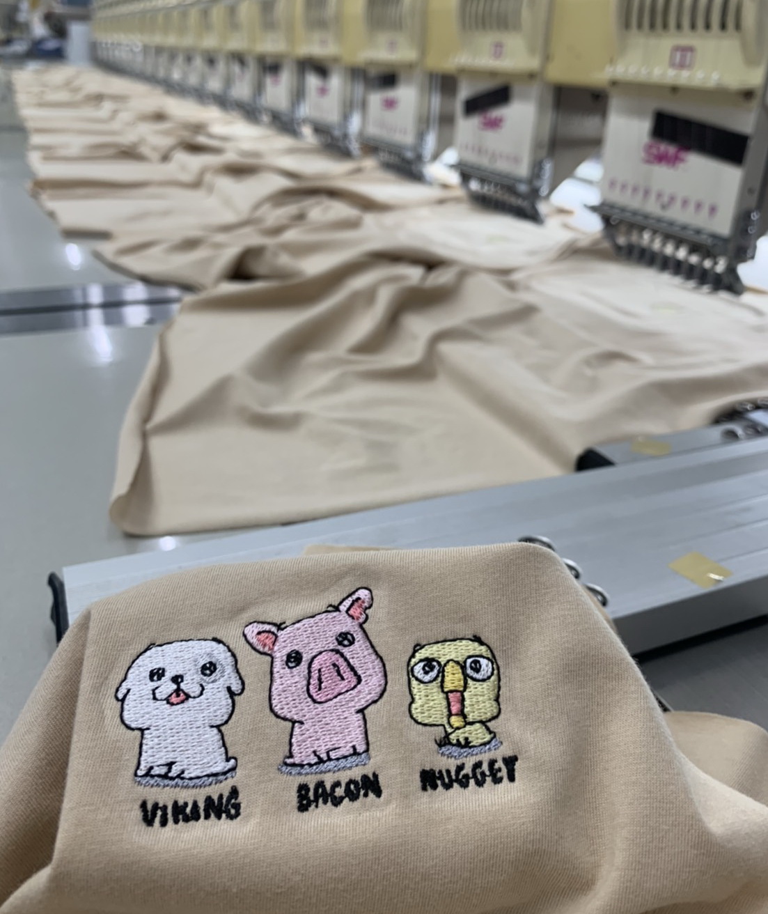 โรงปักผ้า ร้านรับปักผ้า รับปักผ้า รับปักด่วน รับปักเสือตามออร์เดอร์