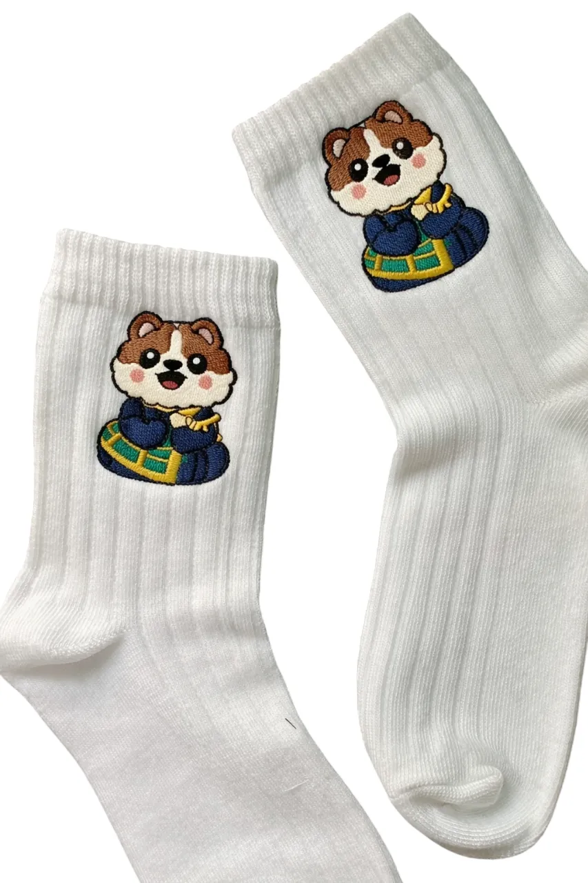 งานปักถุงเท้า รับปักถุงเท้า ปักถุงเท้า ปักลายบนถุงเท้า ปักโลโก้บนถุงเท้า รับปักผ้า ทุกชนิด