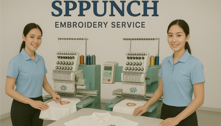 โรงปักเอสพีพั้น ร้านเอสพีพั้น โรงปักย่านศรีนครินทร์ รับปักย่านเทพารักษ์