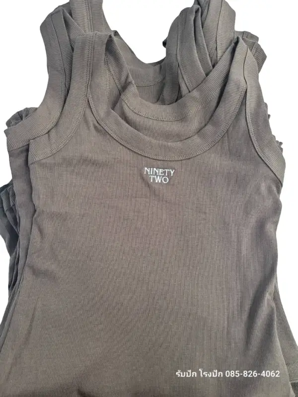 รับปักเสื้อยืด รับปักเสื้อ รับปักไกล้ฉัน รับปักผ้า ปักเสื้อกล้าม