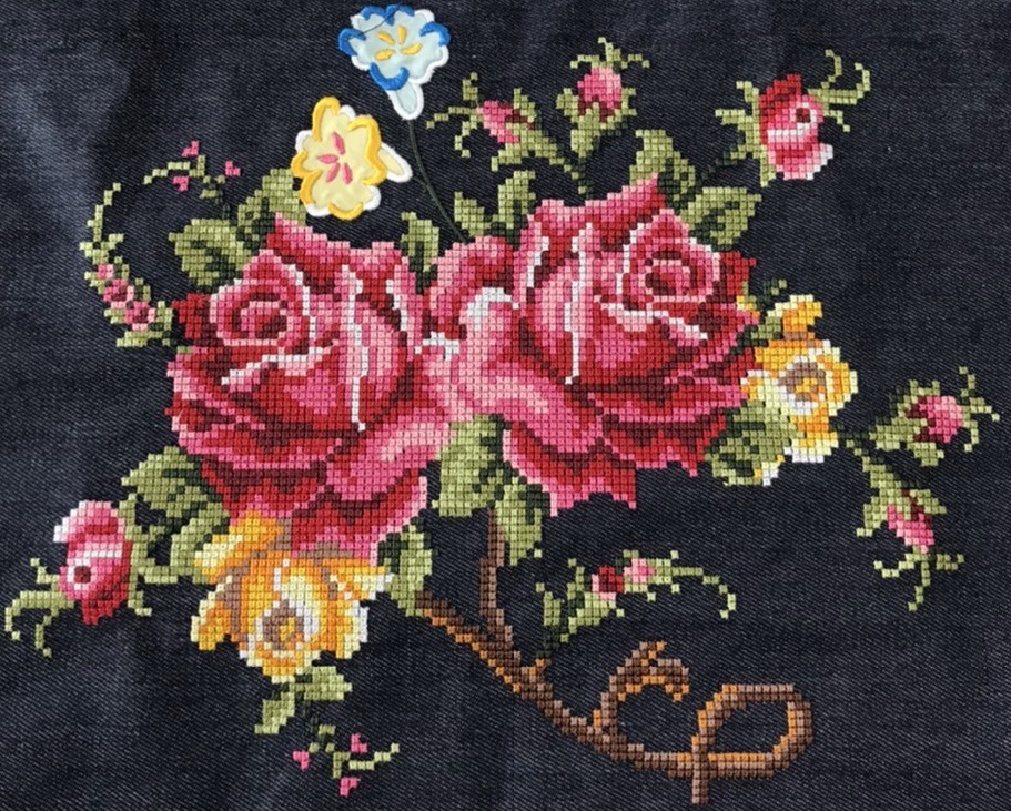 งานปักครอสติช รับปักครอสติช รับปักลายครอสติชบนผ้า ปักครอสติชบนเสื้อ ปักลายครอสติชบนผ้า