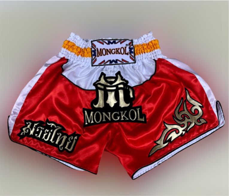 รับปักกางเกงนักมวย ปักเสื้อมวย ปักนวมมวย ปักผ้าคลุมนักมวย