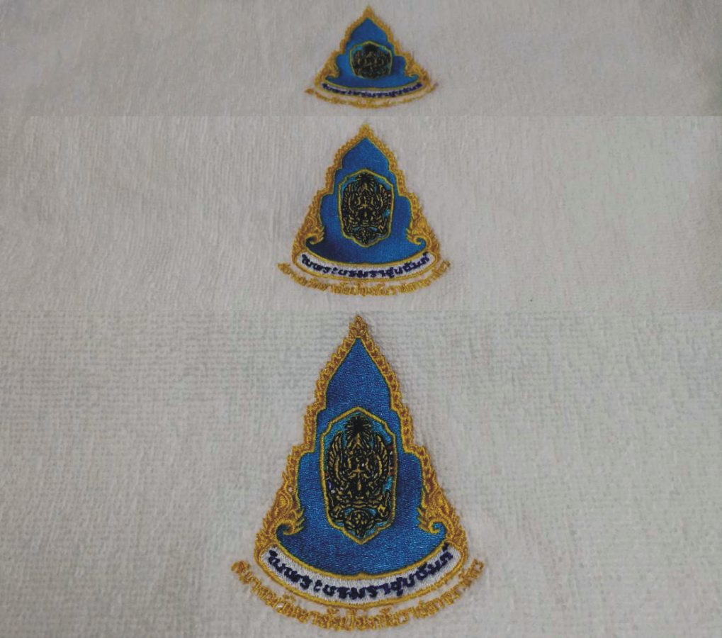 งานปักผ้าขนหนู รับปักผ้าขนหนู รับปักผ้าเช็ดตัว ปักผ้าเช็ดผม