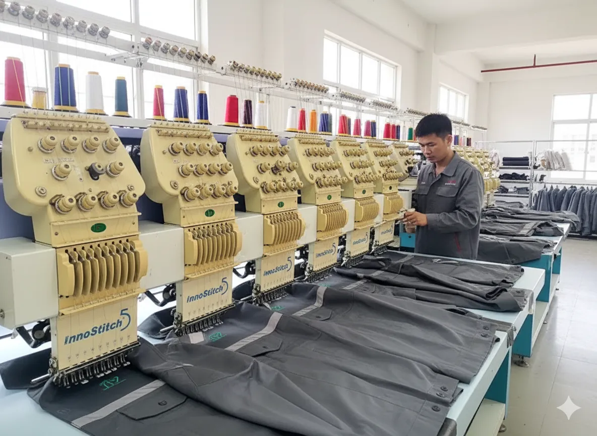 งานปักเสื้อจำนวนมาก รับปักเสื้อเสื้อตามออเดอร์ รับปักเสื้อจำนวนมาก