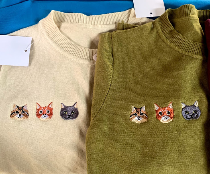 งานปักเสื้อ รับปักเสื้อผ้า รับปักด่วน