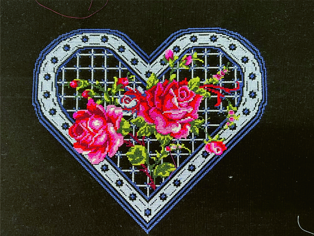 งานปักครอสติช ปักครอสติชบนผ้า ปักชุดครอสติช